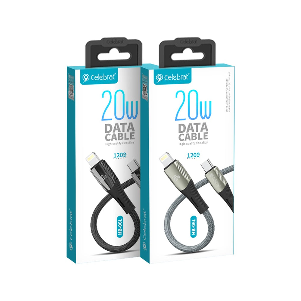 Celebrat HB-06 Charging Cable Type-C to Lightning